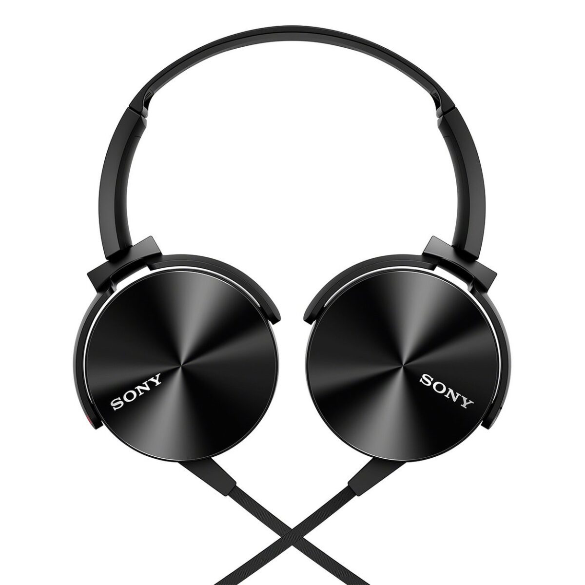 Sony MDR-XB450AP Wired Extra Bass On-Ear Headphones (Black) - Image 4