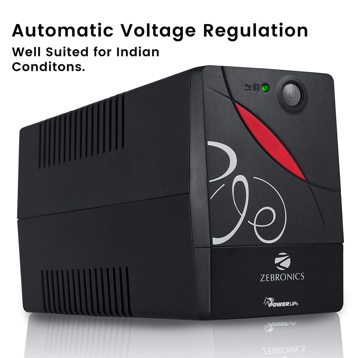 ZEBRONICS Zeb-U725 600VA UPS for Desktop/PC/Computers - Image 3