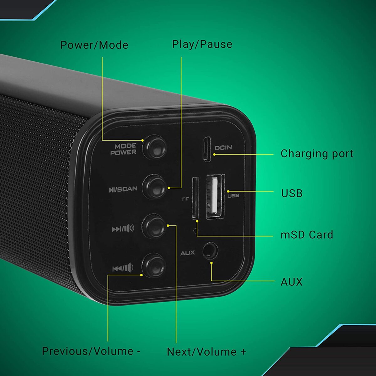 Zebronics Zeb-Vita Portable Bar Speaker - Image 4