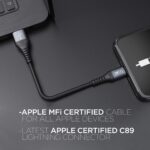 boAt LTG 200 Lightning Apple MFi Certified Cable (Mercurial Black) - Image 4