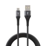 boAt Micro USB 550 Stress Resistant Cable (Mercurial Black)