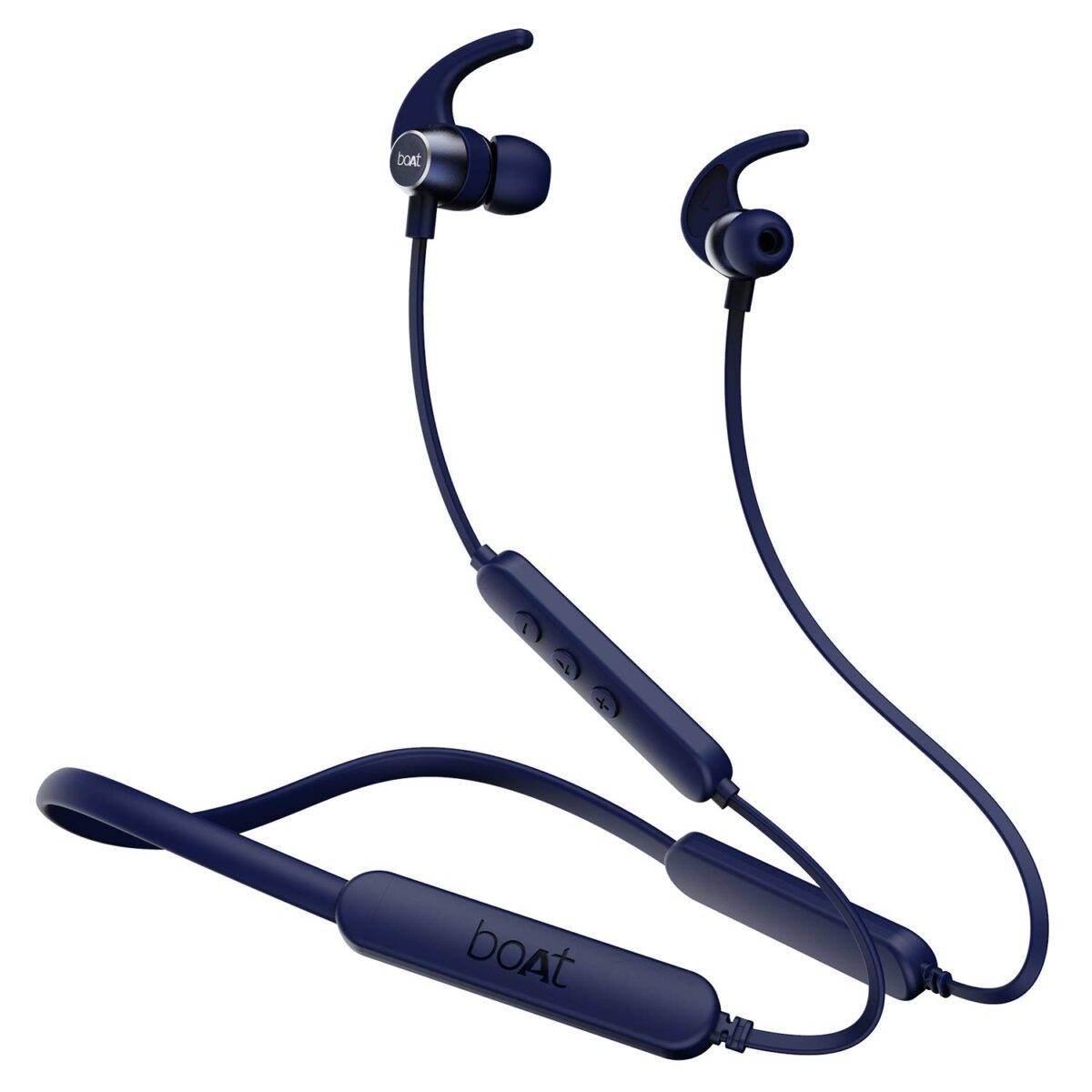 boAt Rockerz 255 Pro+ Bluetooth in-Ear Headphone with Mic (Navy Blue) - Image 1