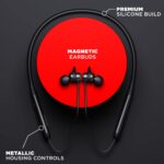 boAt Rockerz 330 Bluetooth Wireless Neckband (Active Black) - Image 2