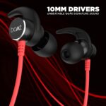 boAt Rockerz 330 Wireless Neckband(Raging Red) - Image 4