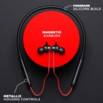 boAt Rockerz 330 Wireless Neckband(Raging Red) - Image 3