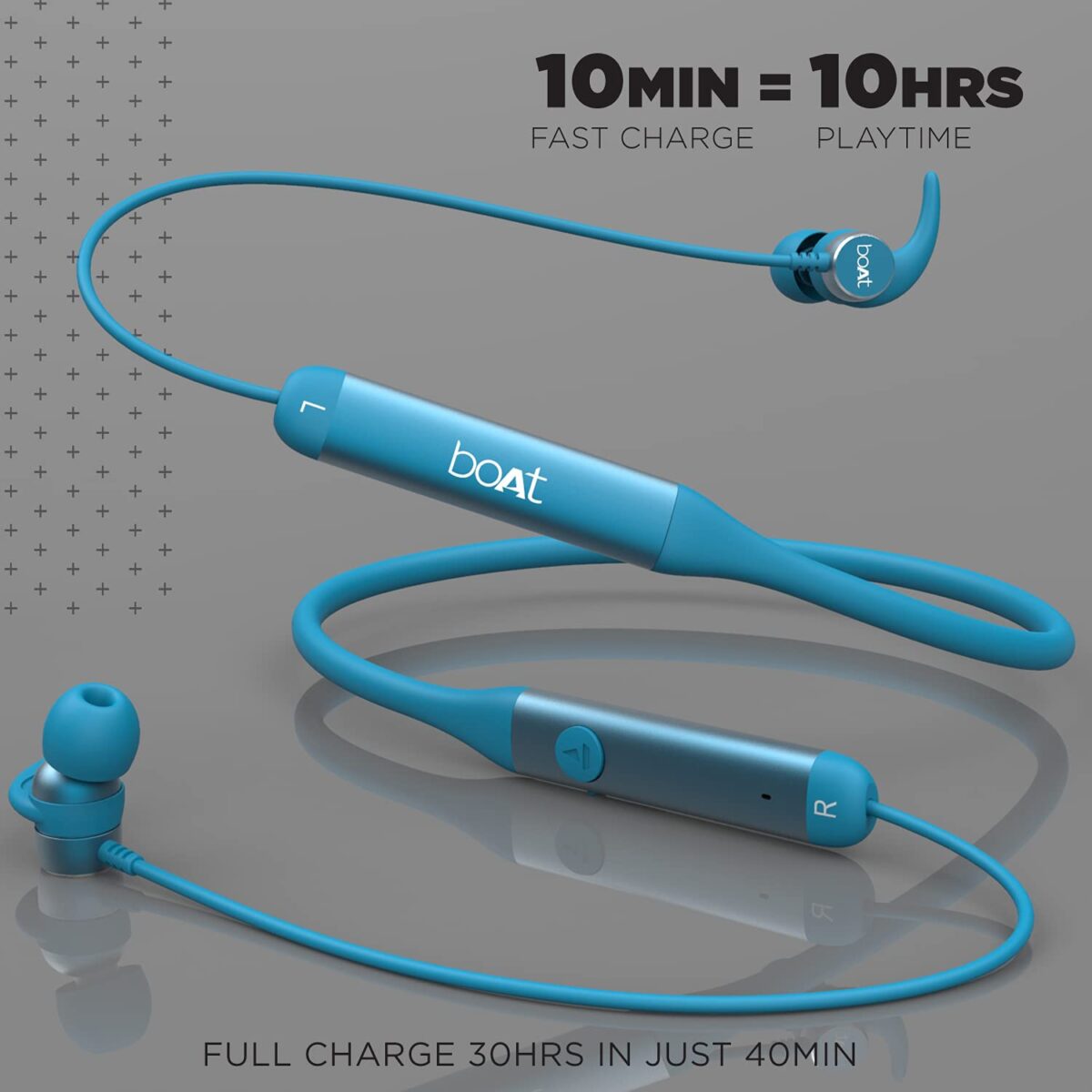 boAt Rockerz 330 Wireless Neckband(Teal Green) - Image 2