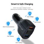 pTron Bullet Pro 36W Fast Car Charger Adapter - Image 2