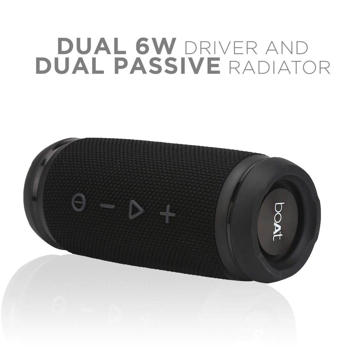 boAt Stone SpinX 12 Watt 2.0 Channel Bluetooth Speaker (Black) - Image 2
