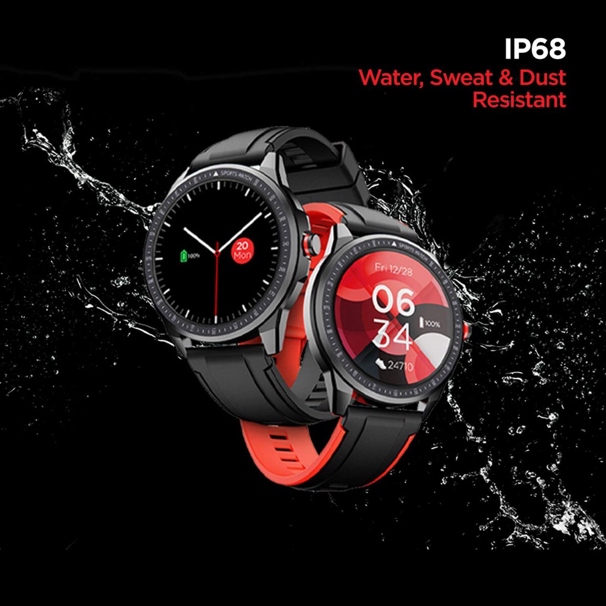 boAt Flash Edition Smartwatch (Lightning Black) - Image 5