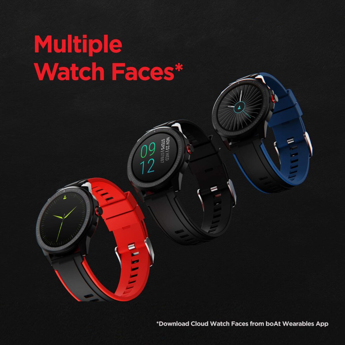 boAt Flash Edition Smartwatch (Lightning Black) - Image 6