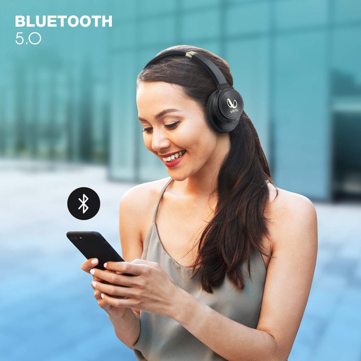 Infinity by Harman Glide 4000 Over-Ear Wireless Bluetooth Headphone - Image 2