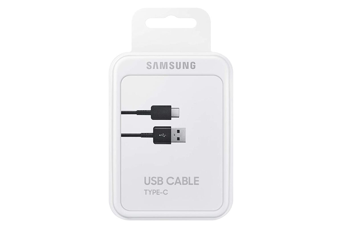 Samsung Original USB A to C Cable - 3.28 Feet (1 Meter) Black - Image 4