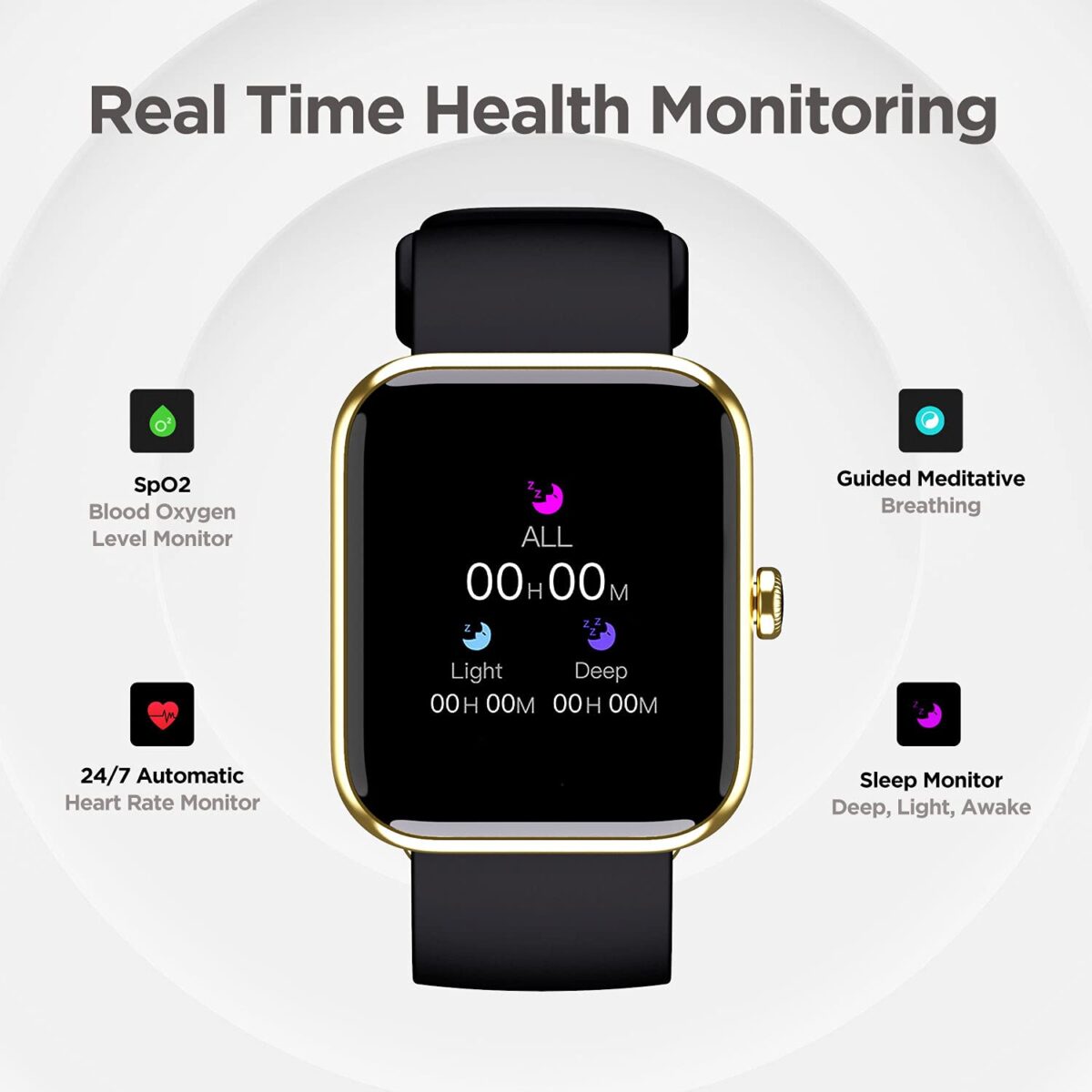 boAt Watch Xtend with Alexa Built-in (Pitch Black) - Image 6