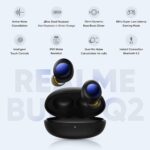 realme Buds Q2 with ANC True Wireless Earbuds (Active Black) - Image 7