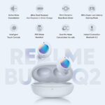 realme Buds Q2 with ANC True Wireless Earbuds (Grey) - Image 6