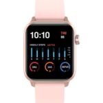 GIONEE GSW5 Thermo Smartwatch  (Pink , Regular)