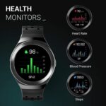 CrossBeats Orbit Sport Bluetooth Calling Smart Watch (Black) - Image 3