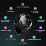 CrossBeats Orbit Sport Bluetooth Calling Smart Watch (Black) - Image 5