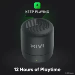 Mivi Play Bluetooth Speaker (Black) - Image 2