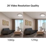(Open Box) MI 360° Home Security Wireless Camera 2K Pro - White - Image 6