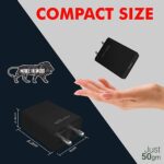 Portronics Adapto 62 USB Wall Adapter (Black) - Image 6