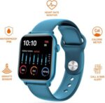 Gionee  GSW5 Smartwatch with SpO2 Heart Rate (Blue Regular) - Image 2