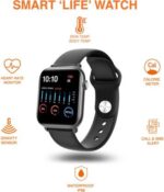 GIONEE GSW5 Thermo Smartwatch  (Black , Regular) - Image 6