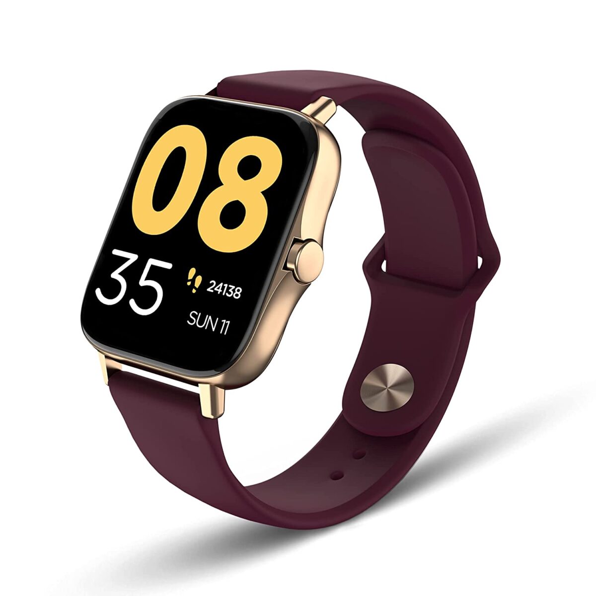 Pebble Cosmos Smartwatch with Bluetooth Calling (Burgundy) - Image 1