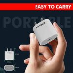 Portronics Adapto 20 Type -C 20W Fast Charger -(White) - Image 3