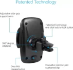 Portronics CLAMP X Car Mobile Holder For Clip (Z-Black) - Image 3