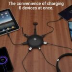 Portronics POR-1094 UFO PRO 6 Ports 60W Charging Station (Black) - Image 3