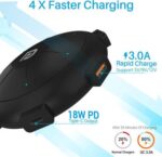 Portronics POR-1094 UFO PRO 6 Ports 60W Charging Station (Black) - Image 6