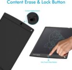 Portronics Ruffpad 12D Re-Writeable 12 Inches LCD Pad (Black) - Image 2