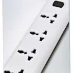 PHILIPS S 4 Socket Extension Boards  (White) - Image 2