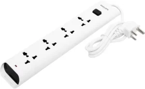 PHILIPS S 4 Socket Extension Boards  (White) - Image 4