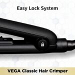 VEGA Classic Hair Crimper With Quick Heat VHCR-01 (Black) - Image 4