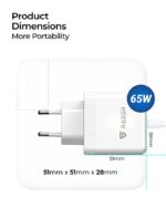 RAEGR RapidLink 1150 Charging Adapter 65W (White) - Image 2