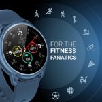 CrossBeats Orbit Bluetooth Calling Smart Watch (Metallic Blue) - Image 6
