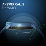 CrossBeats Orbit Bluetooth Calling Smart Watch (Metallic Blue) - Image 2