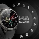 CrossBeats Orbit Bluetooth Calling Smart Watch (Graphite Black) - Image 5
