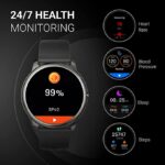 CrossBeats Orbit Bluetooth Calling Smart Watch (Graphite Black) - Image 6