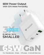 RAEGR RapidLink 1150 Charging Adapter 65W (White) - Image 3