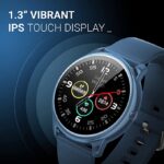 CrossBeats Orbit Bluetooth Calling Smart Watch (Metallic Blue) - Image 3