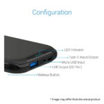 Portronics Smart Power 10k Power Bank (Black) - Image 3