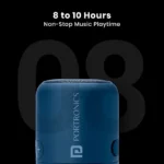 Portronics SoundDrum 1 Bluetooth Speaker (Blue) - Image 2