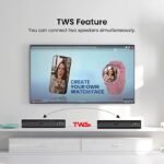 Portronics Decibel I 10W WIreless Soundbar-Black - Image 3