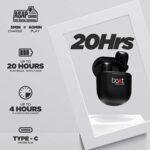 boAt Airdopes 381 Bluetooth Truly Wireless (Active Black) - Image 3
