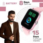 Fire-Boltt SPO2 1.69 HD Colour Display Smart Watch (Pink) - Image 3