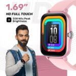Fire-Boltt SPO2 1.69 HD Colour Display Smart Watch (Pink) - Image 4