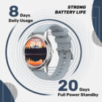 Fire-Boltt 360 SpO2 Display Round Smart Watch (Grey) - Image 5